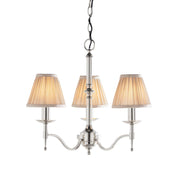 Endon Lighting - 63633 - Endon Interiors 1900 Range 63633 Indoor Pendant Light 3 x 40W E14 candle Dimmable