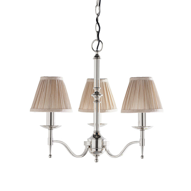 Endon Lighting - 63633 - Endon Interiors 1900 Range 63633 Indoor Pendant Light 3 x 40W E14 candle Dimmable