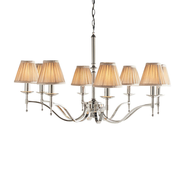 Endon Lighting - 63635 - Endon Interiors 1900 Range 63635 Indoor Pendant Light 8 x 40W E14 candle Dimmable