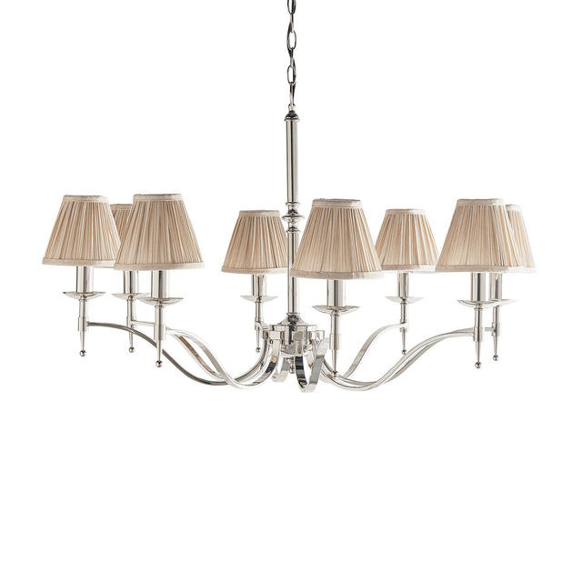 Endon Lighting - 63635 - Endon Interiors 1900 Range 63635 Indoor Pendant Light 8 x 40W E14 candle Dimmable