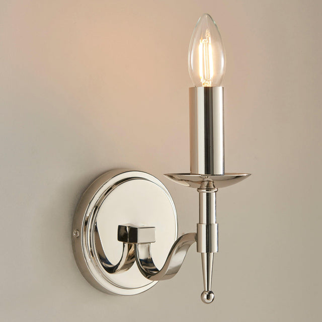 Endon Lighting - 63657 - Endon Interiors 1900 Range 63657 Indoor Wall Light 40W E14 candle Dimmable