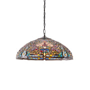 Endon Lighting - 63902 - Endon Tiffany Lighting 63902 Indoor Pendant Light Anderson Range 3 x 60W E27 GLS Dimmable