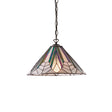 Endon Lighting - 63937 - Endon Tiffany Lighting 63937 Indoor Pendant Light Astoria Range 60W E27 GLS Dimmable