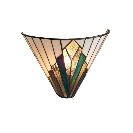 Endon Lighting - 63940 - Endon Tiffany Lighting 63940 Indoor Wall Light Astoria Range 40W E14 golf Dimmable