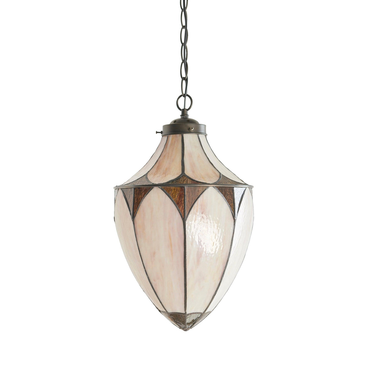 Endon Lighting - 63974 - Endon Tiffany Lighting 63974 Indoor Pendant Light Brooklyn Range 60W E27 GLS Dimmable