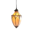 Endon Lighting - 63975 - Endon Tiffany Lighting 63975 Indoor Pendant Light Brooklyn Range 40W E14 candle Dimmable