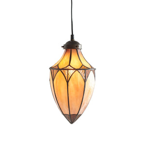 Endon Lighting - 63975 - Endon Tiffany Lighting 63975 Indoor Pendant Light Brooklyn Range 40W E14 candle Dimmable