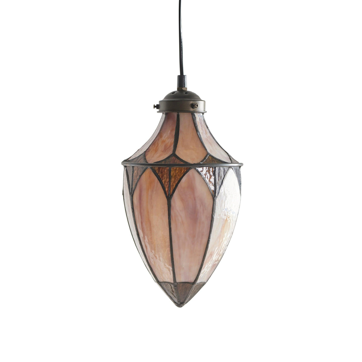 Endon Lighting - 63975 - Endon Tiffany Lighting 63975 Indoor Pendant Light Brooklyn Range 40W E14 candle Dimmable