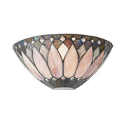 Endon Lighting - 63983 - Endon Tiffany Lighting 63983 Indoor Wall Light Brooklyn Range 40W E14 golf Dimmable