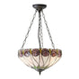 Endon Lighting - 64175 - Endon Tiffany Lighting 64175 Indoor Pendant Light Hutchinson Range 3 x 60W E27 GLS Dimmable