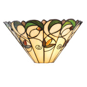 Endon Lighting - 64198 - Endon Tiffany Lighting 64198 Indoor Wall Light Jamelia Range 40W E14 golf Dimmable