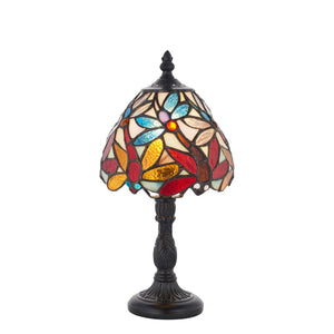 Endon Lighting - 64246 - Endon Tiffany Lighting 64246 Indoor Table Light Lorette Range 40W E14 golf Non-dimmable