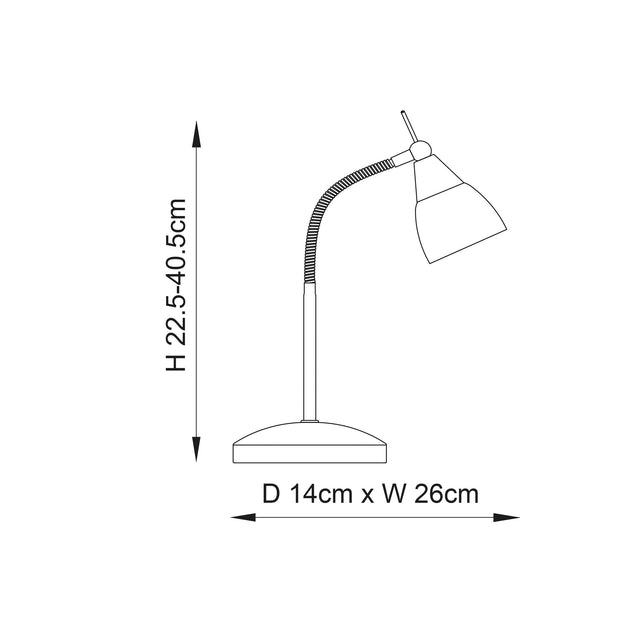 Endon Lighting - 652-TLAN - Table Lamps