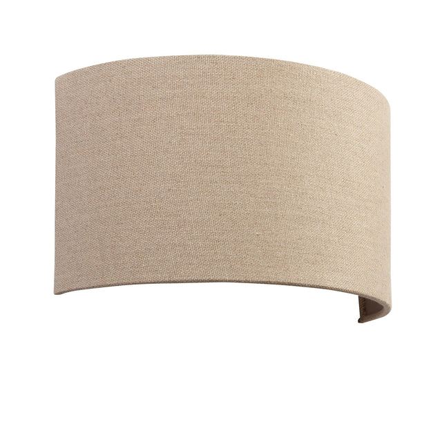 Endon Lighting - 70335 - Endon Lighting 70335 Obi Indoor Wall Light Natural linen Dimmable