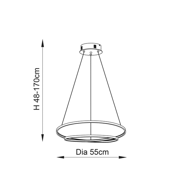 Endon Lighting - 72479 - Pendant Light