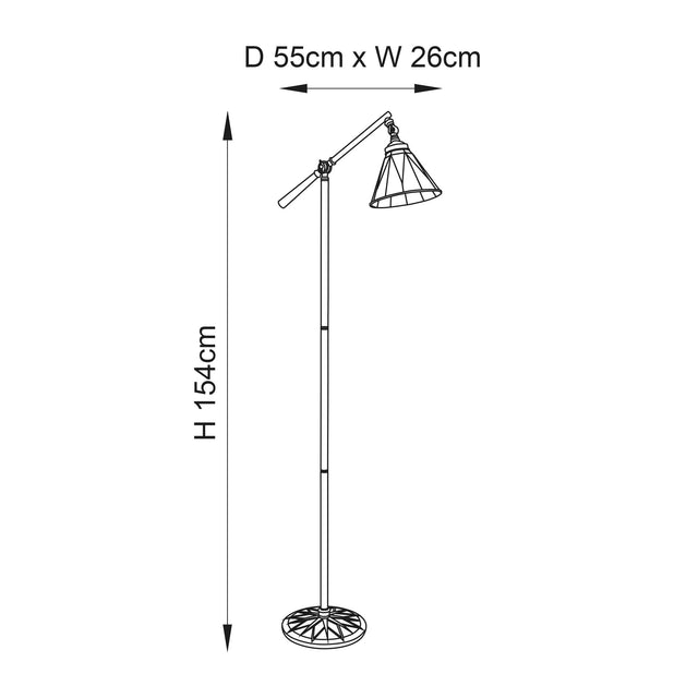 Endon Lighting - 74355 - Floor Lamps