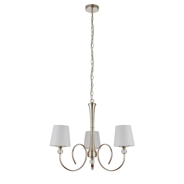 Endon Lighting - 74431 - Endon Interiors 1900 Range 74431 Indoor Pendant Light 3 x 40W E14 candle Dimmable