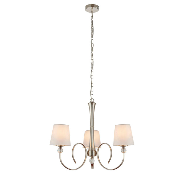 Endon Lighting - 74431 - Endon Interiors 1900 Range 74431 Indoor Pendant Light 3 x 40W E14 candle Dimmable