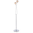 Endon Lighting - 76123 - Endon Lighting 76123 Aerith Indoor Floor Lamps Chrome plate & smoked mirror glass Non-dimmable