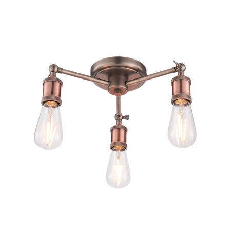 Endon Lighting - 76124 - Semi Flush Light