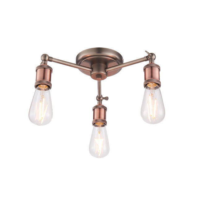 Endon Lighting - 76124 - Semi Flush Light