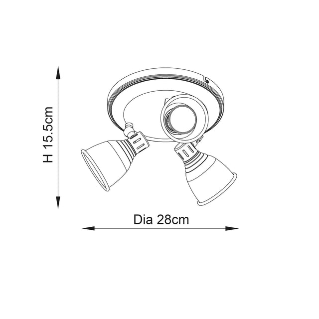 Endon Lighting - 76279 - Spot Light