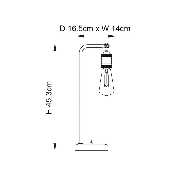 Endon Lighting - 76339 - Table Lamps