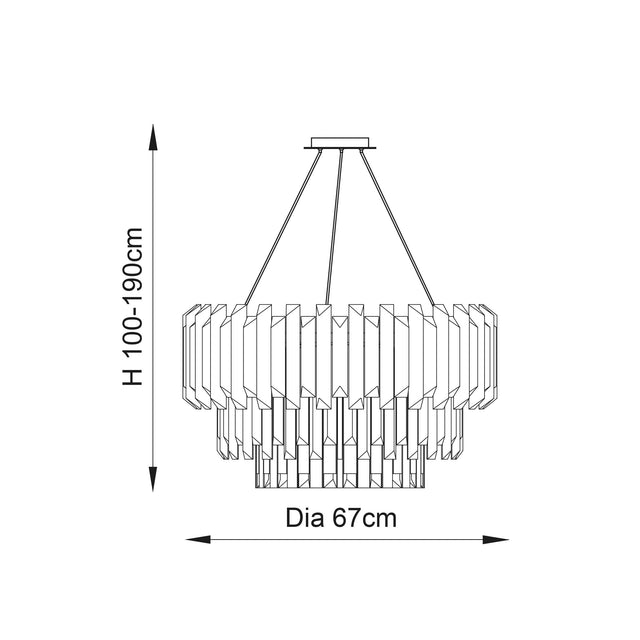 Endon Lighting - 76430 - Pendant Light