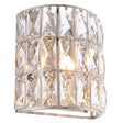 Endon Lighting - 76515 - Endon Lighting 76515 Verina Indoor Wall Light Clear crystal & chrome plate Dimmable