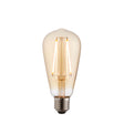 Endon Lighting - 77107 - Endon Lighting 77107 E27 LED filament pear Un-Zoned Accessories Amber glass Non-dimmable