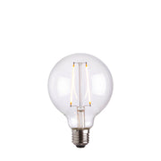 Endon Lighting - 77108 - Endon Lighting 77108 E27 LED filament globe Un-Zoned Accessories Clear glass Non-dimmable