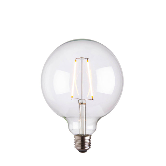 Endon Lighting - 77110 - Endon Lighting 77110 E27 LED filament globe Un-Zoned Accessories Clear glass Non-dimmable