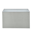 Endon Lighting - 77479 - Endon Lighting 77479 Rectangular Indoor Lamp Shades Grey fabric Not applicable