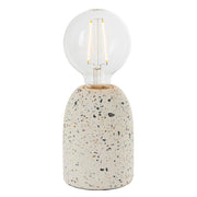 Endon Lighting - 78181 - Endon Lighting 78181 Terrazzo Indoor Table Lamps White terrazzo Non-dimmable