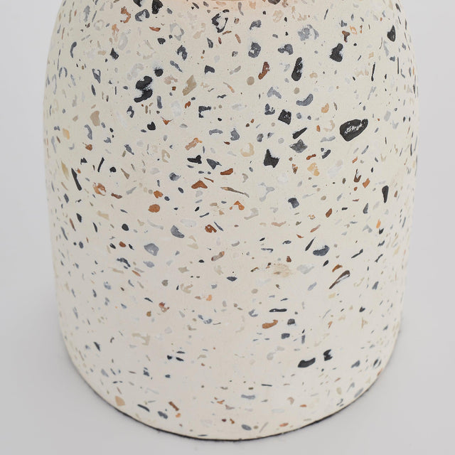 Endon Lighting - 78181 - Endon Lighting 78181 Terrazzo Indoor Table Lamps White terrazzo Non-dimmable