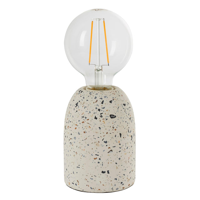 Endon Lighting - 78181 - Endon Lighting 78181 Terrazzo Indoor Table Lamps White terrazzo Non-dimmable