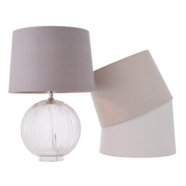 Endon Lighting - 79642 - Endon Lighting 79642 Mia Indoor Lamp Shades Natural linen Not applicable