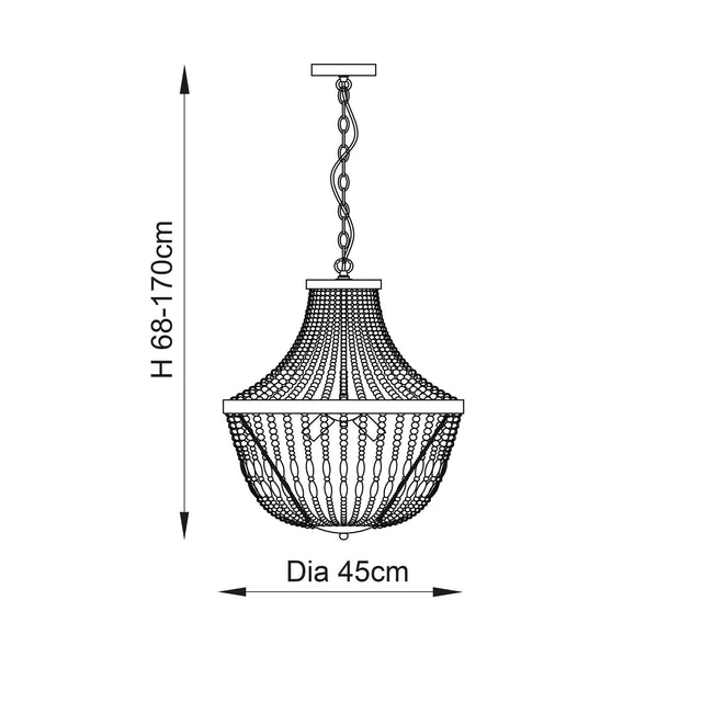 Endon Lighting - 81913 - Pendant Light