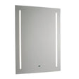 Endon Lighting - 91833 - Endon Lighting 91833 Nero Bathroom Wall Light Mirrored glass & matt silver paint Non-dimmable