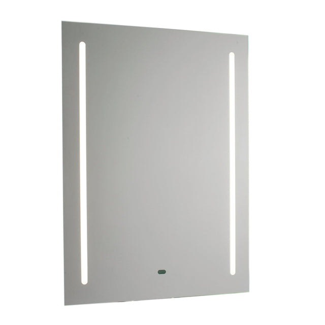 Endon Lighting - 91833 - Endon Lighting 91833 Nero Bathroom Wall Light Mirrored glass & matt silver paint Non-dimmable