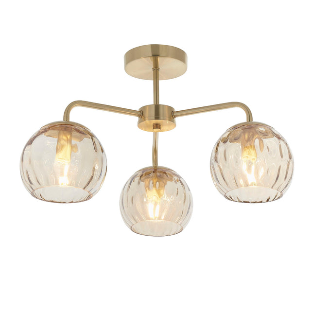 Endon Lighting - 91968 - Semi Flush Light