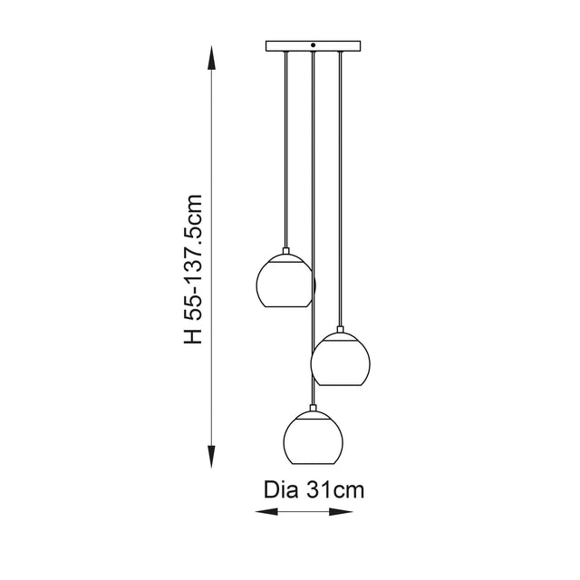 Endon Lighting - 91971 - Pendant Light