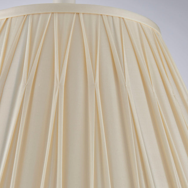 Endon Lighting - 94354 - Endon Lighting 94354 Chatsworth Indoor Lamp Shades Ivory silk Not applicable