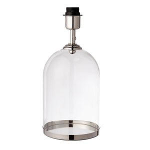 Endon Lighting - 94367 - Endon Lighting 94367 Dinton Indoor Table Lamps Bright nickel plate & clear glass Non-dimmable