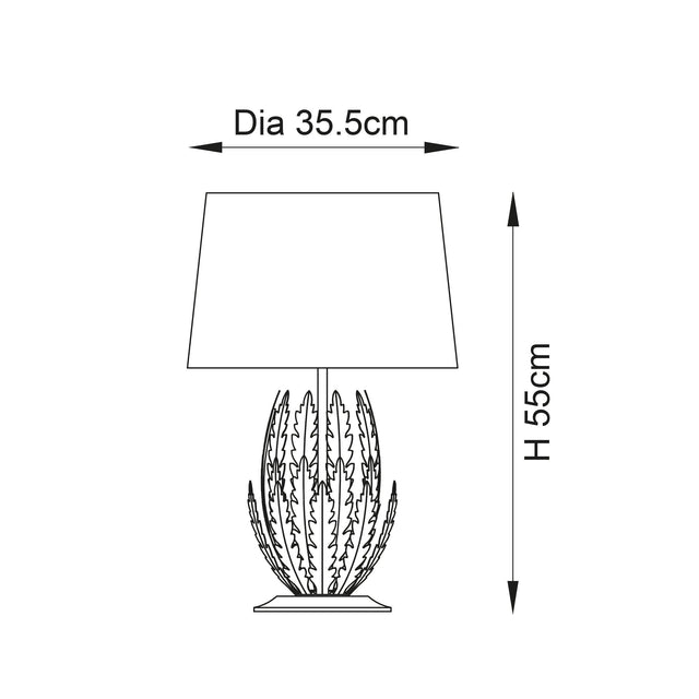 Endon Lighting - 95037 - Table Lamps