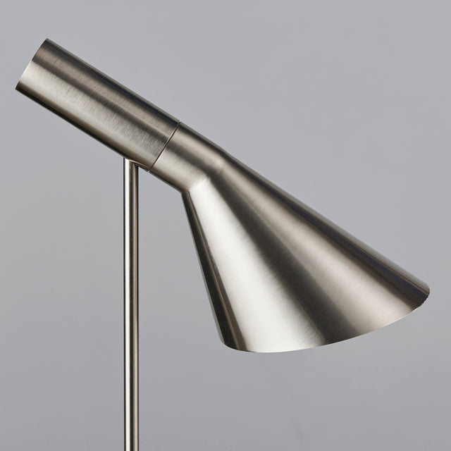 Endon Lighting - 95460 - Endon Lighting 95460 Carlo Indoor Table Lamps Brushed chrome plate & grey marble Non-dimmable