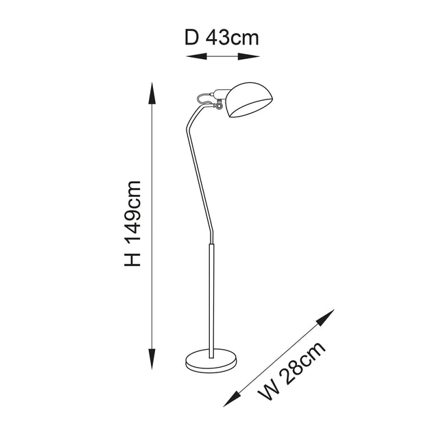 Endon Lighting - 95477 - Floor Lamps