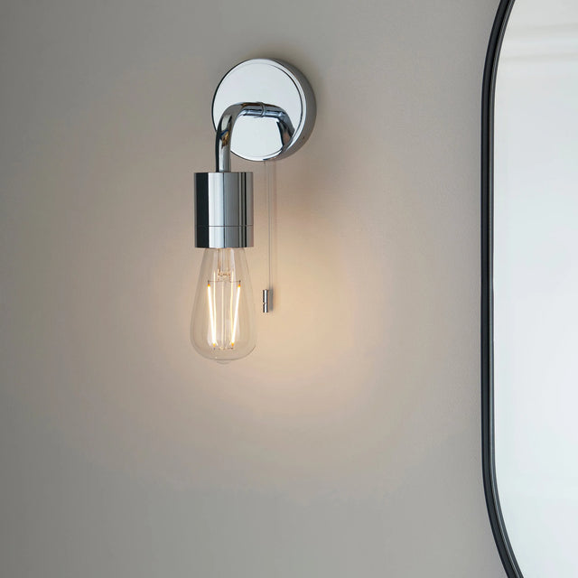 Endon Lighting - 95511 - Endon Lighting 95511 Modern 1lt Wall Bathroom light fitting Chrome plate