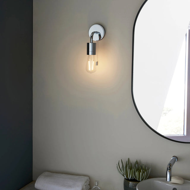 Endon Lighting - 95511 - Endon Lighting 95511 Modern 1lt Wall Bathroom light fitting Chrome plate