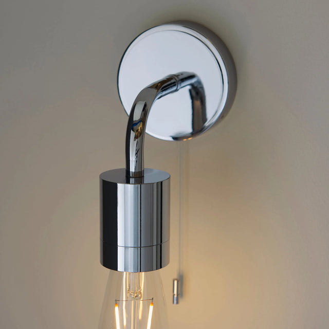 Endon Lighting - 95511 - Endon Lighting 95511 Modern 1lt Wall Bathroom light fitting Chrome plate